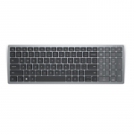 Dell | Keyboard | KB740 | Keyboard | Wireless | Russian | Titan Gray | 2.4 GHz, Bluetooth 5.0 | 506 g