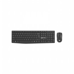 Natec | Keyboard and Mouse | Squid 2in1 Bundle | Keyboard and Mouse Set | Wireless | US | Black | Wireless connection