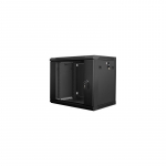 LANBERG WF01-6409-10B wall-mounted rack 19inch demounted flat pack 9U/650x450mm black