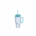 Thermal mug with telescopic straw Kambukka Rio Tumbler 950ml Frosty Coconut
