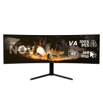 Arozzi | Nova | 49 " | VA | 32:9 | 165 Hz | 4 ms | 5120 x 1440 pixels | 350 cd/m&sup2; | HDMI ports quantity 2 | Black