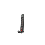 POWER STRIP ACAR F4 USB A+C 3M 4X 230V PL PD 3.0 QC BLACK