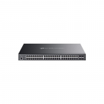 TP-Link Omada SG3452XMPP network switch Managed L2+ Gigabit Ethernet (10/100/1000) Power over Ethernet (PoE) 1U Black