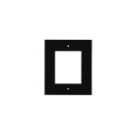 ENTRY PANEL 1MOD. FLUSH FRAME/BLACK/ IP VERSO 9155011B 2N