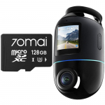 Wideorejestrator 70mai X800 Omni 4K/GPS/WiFi czarny + karta SD 70mai 128GB