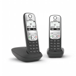 DECT cordless phone Gigaset A690 Duo black