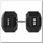 HMS Fitness HEX PRO 55 Fixed-weight dumbbell 55 kg 1 pc(s)