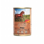 O'CANIS Horse meat with vegetables and linseed  - Wet dog food - 400 g