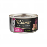 MIAMOR Feine Filets Naturell Tuna with crab - wet cat food - 80g