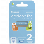 Panasonic | Rechargeable Batteries | ENELOOP Lite BK-4LCCE/2BE | AAA | 550 mAh | 2 pc(s)