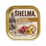 SHELMA Duck and chicken pate - wet cat food - 100g