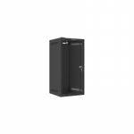 WALL-HUNG RACK CABINET 10" 12U 280X310 BLACK GLASS DOOR LANBERG (FLAT PACK)
