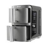 Ninja SL400EU fryer Double 9.5 L 2470 W Hot air fryer Black, Grey