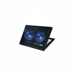 Vakoss LF-2463 laptop cooling pad 43.2 cm (17") Black