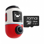 Wideorejestrator 70mai X800 Omni 4K/GPS/WiFi czerwony + karta SD 70mai 128GB
