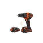 Black & Decker BDCDD186KB drill Keyless Black, Orange