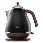 De&rsquo;Longhi KBOV 2001.BK electric kettle 1.7 L 2000 W Black, Brown