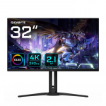 GIGABYTE AORUS FO32U2P 32&rdquo; OLED Gaming Monitor - 3840 x 2160(UHD), 240Hz, 0.03ms, 250 cd/m2, KVM, FreeSync Premium Pro, DisplayHDR True Black 400, Displayport2.1