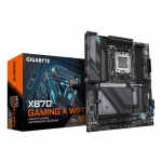 GIGABYTE X870 GAMING X WIFI7 Motherboard - Supports AMD Ryzen 9000 CPUs, 16+2+2 phases VRM, up to 8000MHz DDR5 (OC), 1xPCIe 5.0 + 2xPCIe 4.0, Wi-Fi 7, 2.5GbE LAN, USB 4