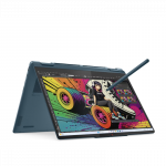 Lenovo- Yoga 7 2-in-1 14AKP10 AMD | Tidal Teal | 14 " | OLED | Touchscreen | WUXGA | 1920 x 1200 pixels | Glossy | AMD Ryzen AI 5 | 340 | 16 GB | Soldered LPDDR5 | Solid-state drive capacity 512 GB | AMD Radeon 840M Graphics | Windows 11 Home | 802.1 ...