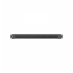 Lanberg 19" Brush Panel 1U | AK-1103-B | Black
