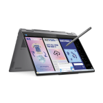 Lenovo- Yoga 7 2-in-1 14ILL10 Intel | Luna Grey | 14 " | OLED | Touchscreen | WUXGA | 1920 x 1200 pixels | Intel Core Ultra 7 | 256V | 16 GB | Soldered LPDDR5X | Solid-state drive capacity 512 GB | Intel Arc Graphics 140V | Windows 11 Home | 802.11be ...