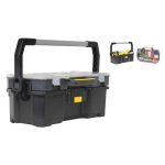 19" tool box with organizer