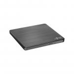 H.L Data Storage | Ultra Slim Portable DVD-Writer | GP60NB60 | Interface USB 2.0 | DVD&plusmn;R/RW | CD read speed 24 x | CD write speed 24 x | Black | Desktop/Notebook