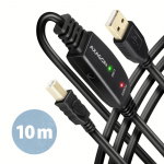 AXAGON | USB repeater cable, 10 m | ADR-210B | USB Type A - USB Type B