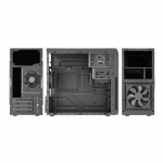 Case|GOLDEN TIGER|Supported motherboard form factors micro ATX|Black|Midi Tower|Baltimore 530|BALTIMORE5302USB2+2USB3