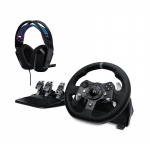 GAMING WHEEL LGT G920+HEADPH G335 BLACK