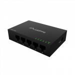 Lanberg Switch 5x1GB/s Unmanagment Gigabit Ethernet Desktop 12V metal case | DSM1-1005 | Unmanaged | Desktop