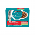 PURINA One Sterilcat mix flavours - wet cat food - 12 x 85g