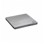 H.L Data Storage | Ultra Slim Portable DVD-Writer | GP60NS60 | Interface USB 2.0 | DVD&plusmn;R/RW | CD read speed 24 x | CD write speed 24 x | Silver | Desktop/Notebook