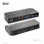 VIDEO SWITCH KVM HDMI 2PORT/CSV-1382 CLUB3D