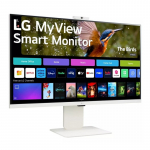 LG MyView Smart computer monitor 80 cm (31.5") 3840 x 2160 pixels 4K Ultra HD LCD White