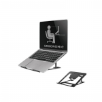 Neomounts NSLS085BLACK Laptop stand 10-17" - foldable - compact - universal