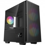 DeepCool CH360 DIGITAL Micro Tower Black