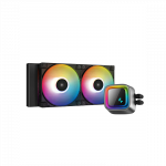 Deepcool | LS520 A-RGB | CPU Liquid Cooler | Black | Intel, AMD
