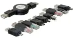 Laidas Delock USB, USB, 1.2 m, juoda sp.