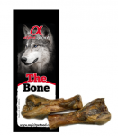 Skanėstas &scaron;unims Alpha Spirit Spanish Ham Legs The Bone Nr. 4, kiauliena, 0.34 kg, 2 vnt.
