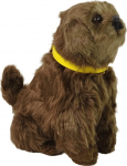 Žaislinis gyvūnas Lean Toys Dog 12694, 19 cm, ruda sp.
