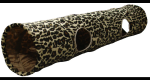 Tunelis katėms Flamingo Leopard 507666, ruda sp./juoda sp./geltona sp., 130 cm