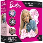 Medinė dėlionė Trefl Barbie 20201, 17 cm x 22 cm, 50 vnt.