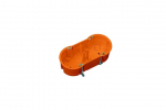 Montavimo dėžutės uždaram montavimui Pawbol A.0010P, IP30, 6.8 cm x 4.6 cm