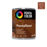 Grindų dažai Pentacolor Pentafloor, raudonai ruda sp., 0.9 l
