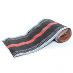Kraigo juosta Standard, aliuminis/guma/tekstilė, 31 cm x 500 cm, raudona sp.