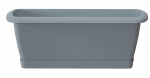 Gėlių lovelis Prosperplast Respana ISE600P, plastikinis, 60 cm x 18.4 cm, &Oslash; 60 cm, pilka sp.