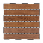 Terasų plytelė PXDECK, 30 cm x 30 cm x 2 cm, ruda, 6 vnt.