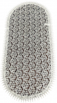 Stalo takelis ovalas GB01-2, balta, 30 x 160 cm